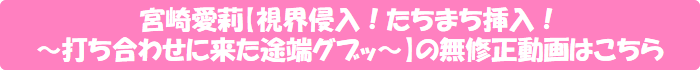 宮崎愛莉【視界侵入!たちまち挿入! ~打ち合わせに来た途端グブッ~】の無修正動画はこちら