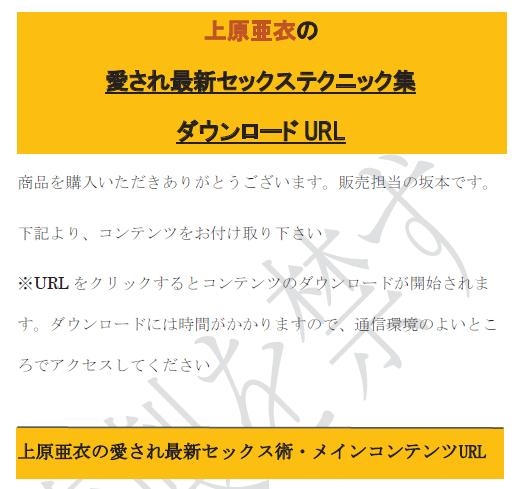 上原亜衣の愛され最新セックス術の豪華特典付きレビュー